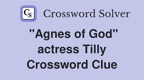 tilly actress|actress tilly crossword.